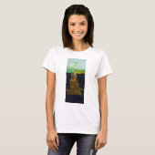 私は彼女に会いますか。 2009年 Tシャツ (正面フル)