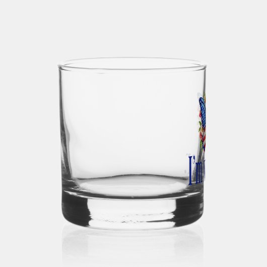 私は彼女のカマラハリス大統領のバタフライのために一緒にいる ウイスキーグラス (右)