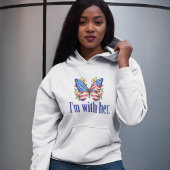 私は彼女のカマラハリス大統領のバタフライのために一緒にいる パーカ