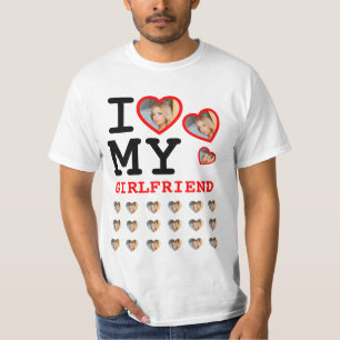 私は彼女のシャツが大好きです Tシャツ