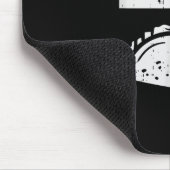 私は彼女のタコマッチングカップルCinco de Mayo Men大好き マウスパッド (コーナー)