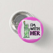 私は彼女のボタンとあります 缶バッジ (正面&裏面)