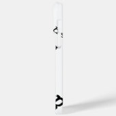 私は彼女のミスターMustache Groomsラザーの電話ケース Case-Mate iPhoneケース (裏面 / 左)