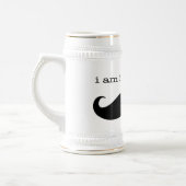 私は彼女の口ひげのプレゼントを探す ビールジョッキ (左)