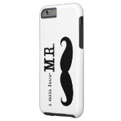 私は彼女の口ひげのプレゼントを探す Case-Mate iPhoneケース (裏面左)