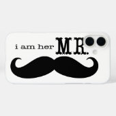 私は彼女の口ひげのプレゼントを探す Case-Mate iPhoneケース (裏面 (横))