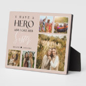 私は彼女の妹の写真コラージュと呼ばれる英雄を持っている フォトプラーク (側面)