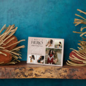 私は彼女の母の写真コラージュと呼ばれる英雄を持っている フォトプラーク (側面)