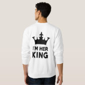 私は彼女の王 スウェットシャツ (裏面フル)