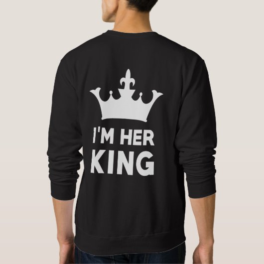 私は彼女の王 スウェットシャツ (裏面)