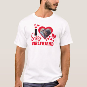 私は彼女の素朴なTシャツが大好き Tシャツ