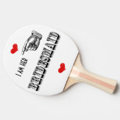私は彼女の花嫁のメイドだ 卓球ラケット (横)