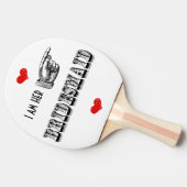 私は彼女の花嫁のメイドだ 卓球ラケット (横)