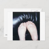 私は彼女の足 ポストカード (正面/裏面)