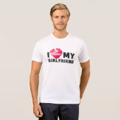 私は彼女を愛している Tシャツ (正面フル)