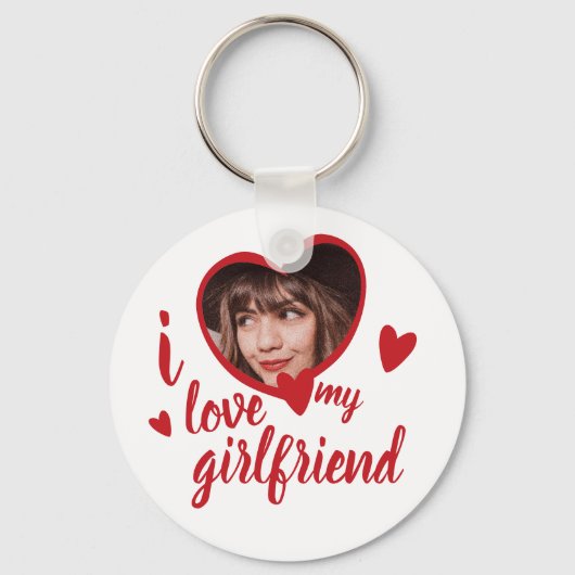 私は彼女を愛しカスタマイズている キーホルダー (正面)