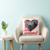 私は彼氏が大好きカスタムフォトギフト可愛い クッション (椅子)