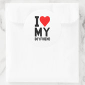 私は彼氏が大好き ラウンドシール (バッグ)