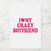 私は彼氏が大好熱狂するき フードラベル (シングルラベル)