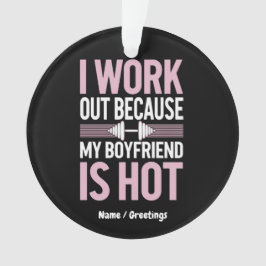私は彼氏が熱いので気が付おもしろいく オーナメント