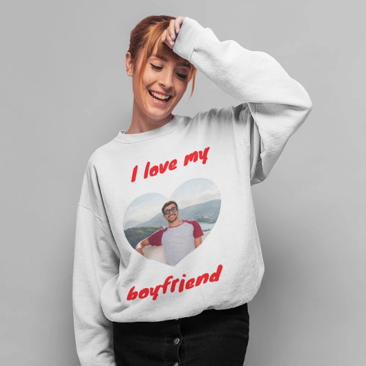 私は彼氏の汗シャツが大好き スウェットシャツ