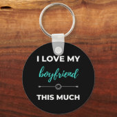 私は彼氏をこんなに愛している キーホルダー (正面)