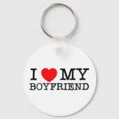 私は彼氏を愛している キーホルダー (正面)