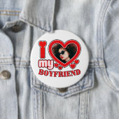 私は彼氏ガールフレンドが大好カスタムき 缶バッジ (インサイチュ)