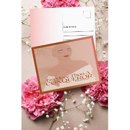 私は征服者でありキリスト教の信仰ではない ポストカード