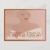 私は征服者でありキリスト教の信仰ではない ポストカード (正面)