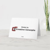 私は待っています カード (裏面)