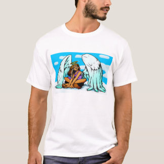 "私は待っています" Tシャツ