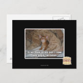 私は後でベッドを作ることができる。 ポストカード (正面/裏面)