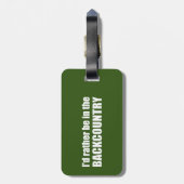 私は後ろの国にいる方がよい ラゲッジタグ (裏面縦)