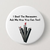 私は後退のAvonボタンを打ちました 缶バッジ (正面)