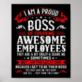 私は従業員誇りを持ったFuの素晴らしボス ポスター (正面)