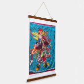 私は得のまわりにる 吊り下げ型タペストリー (傾斜あり)