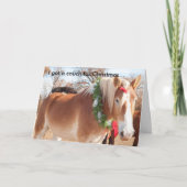 私は得クリスマスのソファ….. シーズンカード (正面)