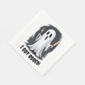 私は得ハロウィン幽霊 スタンダードランチョンナプキン (角)