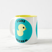 私は得マグカップ ツートーンマグカップ (正面左)