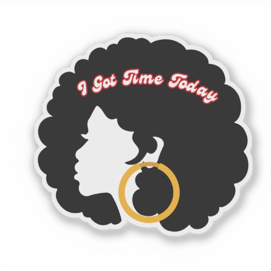 私は得今日 シール (正面)