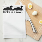 私は得全てのアヒルを連れて… キッチンタオル (四つ折り)