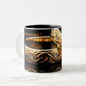 私は得結婚した! ツートーンマグカップ (正面左)