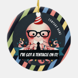 私は得触手を持っている！Officeクリスマス セラミックオーナメント