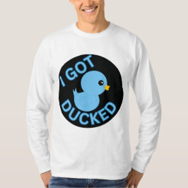 私は得青シャツをダック Tシャツ