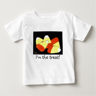 私は御馳走ベビー及び幼児のワイシャツです ベビーTシャツ