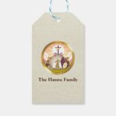 私は復活と人生である ギフトタグ (裏面)