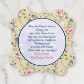 私は復活と人生である フェイバータグ (裏面)