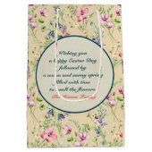 私は復活と人生である ミディアムペーパーバッグ (裏面)