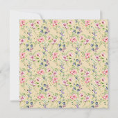 私は復活と命です 招待状 (裏面)